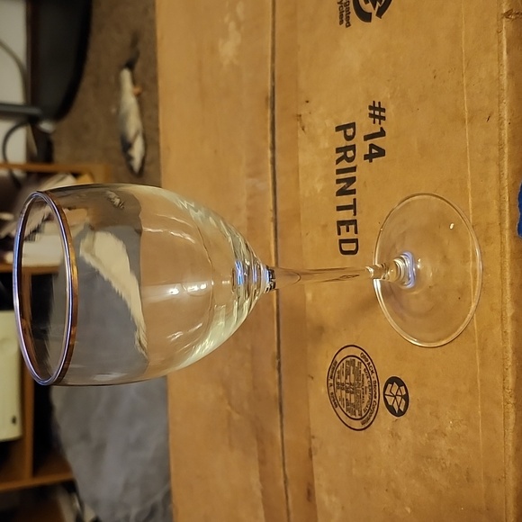 Wine glass clear